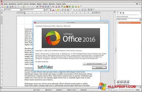 स्क्रीनशॉट SoftMaker Office Windows XP