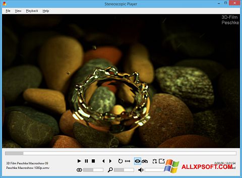 स्क्रीनशॉट Stereoscopic Player Windows XP