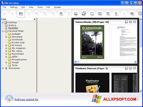 स्क्रीनशॉट PDF24 Creator Windows XP