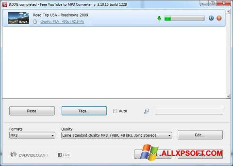 स्क्रीनशॉट Free YouTube to MP3 Converter Windows XP