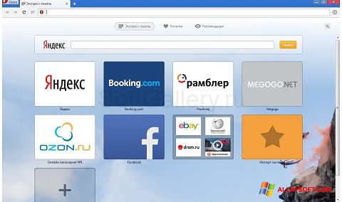 स्क्रीनशॉट Opera Next Windows XP