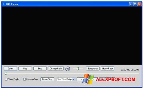 स्क्रीनशॉट AMR Player Windows XP