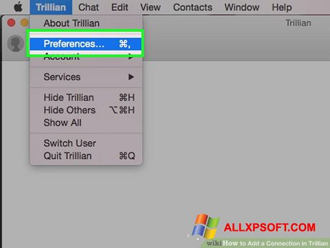 स्क्रीनशॉट Trillian Windows XP
