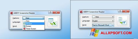 स्क्रीनशॉट ABBYY Screenshot Reader Windows XP