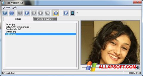स्क्रीनशॉट Fake Webcam Windows XP