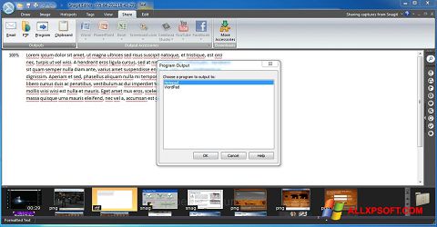 स्क्रीनशॉट Snagit Windows XP