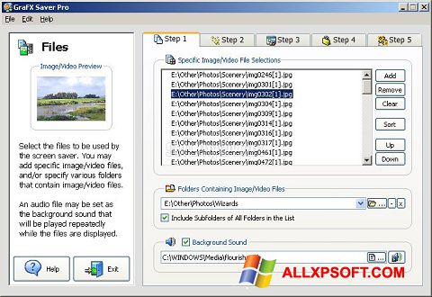 स्क्रीनशॉट VideoSaver Windows XP