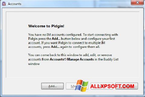 स्क्रीनशॉट Pidgin Windows XP