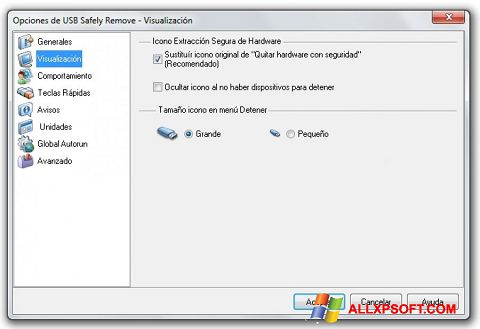 स्क्रीनशॉट USB Safely Remove Windows XP
