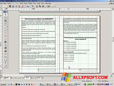 स्क्रीनशॉट Scribus Windows XP