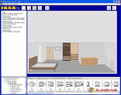 स्क्रीनशॉट IKEA Home Planner Windows XP