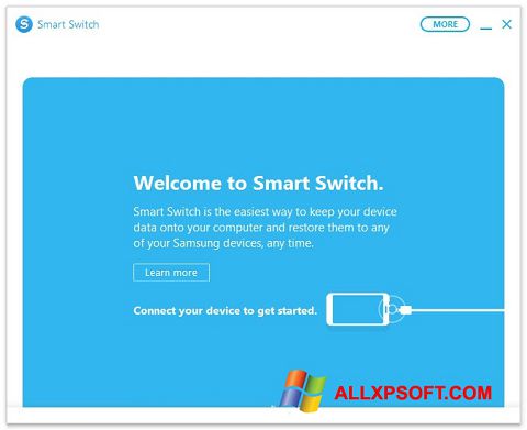 स्क्रीनशॉट Samsung Smart Switch Windows XP
