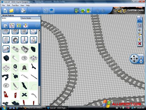 स्क्रीनशॉट LEGO Digital Designer Windows XP