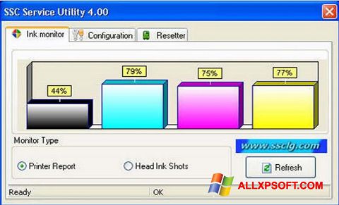 स्क्रीनशॉट SSC Service Utility Windows XP