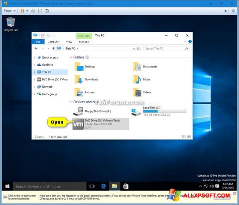 स्क्रीनशॉट Virtual CD Windows XP
