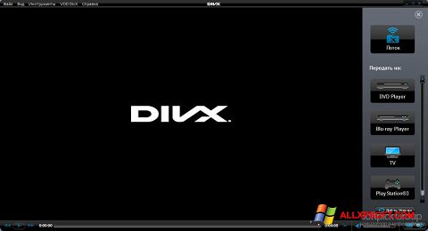 स्क्रीनशॉट DivX Player Windows XP